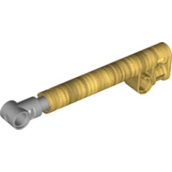 LEGO part 10065151 SHOCK ABSORBER, NO. 1 in Warm Gold/ Pearl Gold