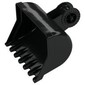 Duplo Front End Loader Bucket with Locking Ring - 7 Teeth