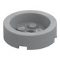 Brick Round 4 x 4 with Recessed Center