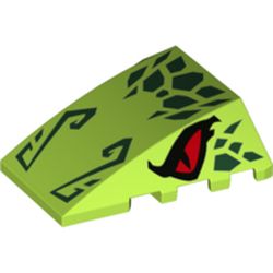 Wedge Curved 4 x 4 No Top Studs