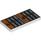 Tile 2 x 4 with Airport Information Sign print
