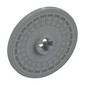 Technic Disc 3 x 3 with Rim print