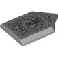 Tile Special 2 x 3 Pentagonal with Shield, Bat, Roman Numerals VMVII print