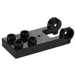 Duplo Plate 2 x 3 with 4 Studs and Reinforced Hinge