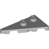 Light Bluish Gray Wedge Plate 2 x 4 27° Left