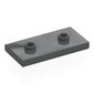 Plate Special 2 x 4 with Groove and Two Center Studs (Jumper)