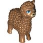 Animal, Llama with Medium Blue Eyes, Tan Nose