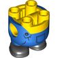 Minion Body, Blue Overalls print