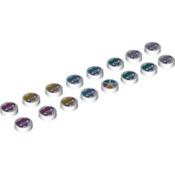 Tile Round 1 x 1, Random DOTS Mega Pack 1 Print