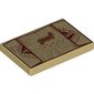 Tile 2 x 3 with Marauders Map with 'DRACO' Print