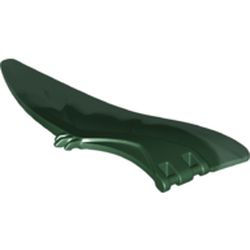 Animal Body Part, Dinosaur, Pteranodon Wing, Right with Marbled Sand Green Pattern
