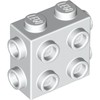 White Brick Special 1 x 2 x 1 2/3 with 8 Studs on 3 Sides