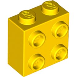 Brick Special 1 x 2 x 1 2/3 with 4 Studs on 1 Side