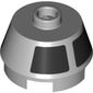 Brick Round 2 x 2 Truncated Cone with Black Squares print