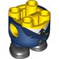 Minion Body, Dark Blue Pilot Suit print