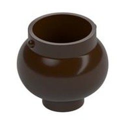 Minifig Pot Small with Handle Holders
