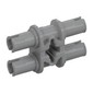 Technic Pin Double with Axle Hole - Squared Holes