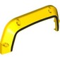 Technic Panel Car Mudguard 15 x 2 x 7 Yellow with Black Side print