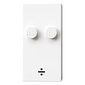 Braille Brick 2 x 4 with 2 Studs ⠒ and '÷' print