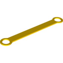 LEGO part 65130 Strap with End Rings in Bright Yellow/ Yellow