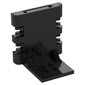 Hinge Bracket 4 x 5 x 5 Locking with 2 Fingers, Two on Each Side, 7 Teeth