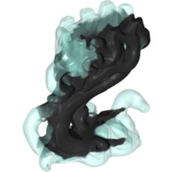 Lower Body, Ghost with Marbled Trans-Light Blue Pattern