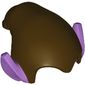 Hat Drooping with Medium Lavender Pointy Ears pattern