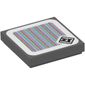 Tile 2 x 2 with Whomp and Barcode Print (Sticker)