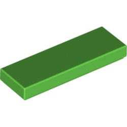 LEGO part 63864 Tile 1 x 3 in Bright Green