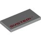 Tile 2 x 4 with 'SYSTEM TM' Print