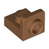 Medium Nougat Bracket 1 x 1 - 1 x 1 Inverted