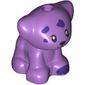 Animal, Dog Pup with Dark Purple Spots print