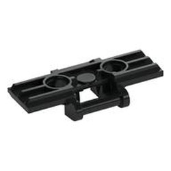 LEGO part  TRACK ELEMENT, 5x1,5 in Black