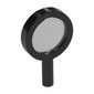 Equipment Magnifying Glass with Thick Frame, Hollow Handle, Trans-Clear Lens