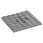 Plate 6 x 6 with 5 Center Holes