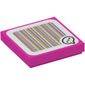 Tile 2 x 2 with Speech Bubble and Barcode Print (Sticker)