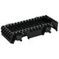 Vehicle Base 8 x 16 with Wheel Arches, Front and Side Studs, and 4 x 14 Recessed Studded Section, 5 Holes