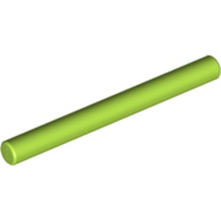 LEGO part 21462 Bar 4L (Lightsaber Blade / Wand) in Bright Yellowish Green/ Lime