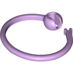 LEGO part 73767 Attachment Ring (DOTS) in Lavender