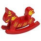 Duplo Rocking Horse with Gold Fur, Scales, and Horn Print