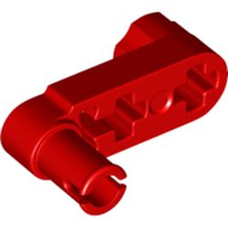 Technic Beam 3 x 0.5 Liftarm with Boss and Blocked, Squared Pin Hole