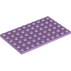 LEGO part 3033 Plate 6 x 12 in Lavender
