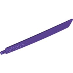 LEGO part  Propeller 1 Blade 2 x 16 with Axle in Medium Lilac/ Dark Purple