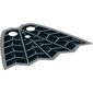 Neckwear Cape with Spider Webs print