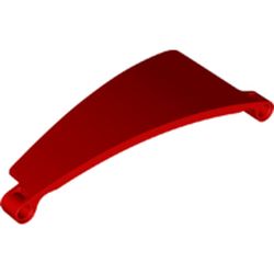 LEGO part 68196 Technic Panel Curved 5 x 13 x 2 Tapered, Right in Bright Red/ Red