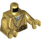 Torso Robes with Belt Print, Pearl Gold Arms and Hands