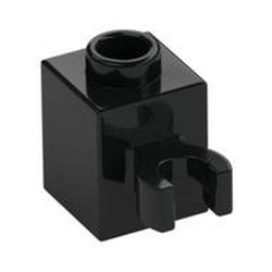 Brick Special 1 x 1 with Clip Vertical [Open O Clip, Hollow Stud]
