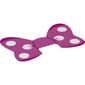 Bow, Dark Pink with White Spots Print