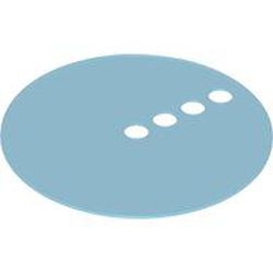 LEGO part  PUNCHED FOIL ELEMENT, NO. 2 in Transparent Blue/ Trans-Dark Blue