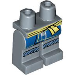 LEGO part 10078110 MINI LOWER PART, NO. 2174 in Sand Blue